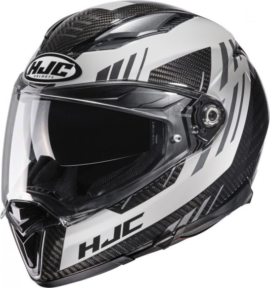 Casca Moto Full-Face F70 Carbon Kesta Black/White