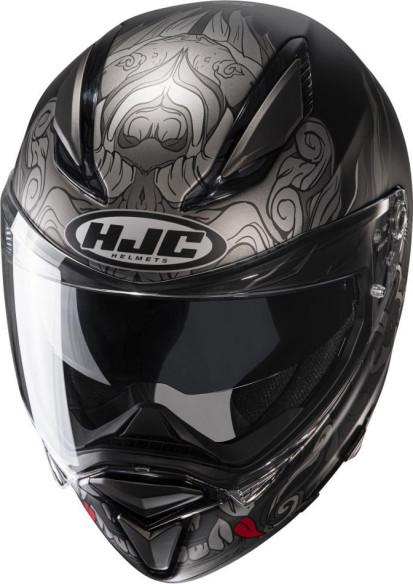 Casca Moto Full-Face F70 Spector Black/White