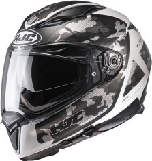 Casca Moto Full-Face F70 Katra Black/White
