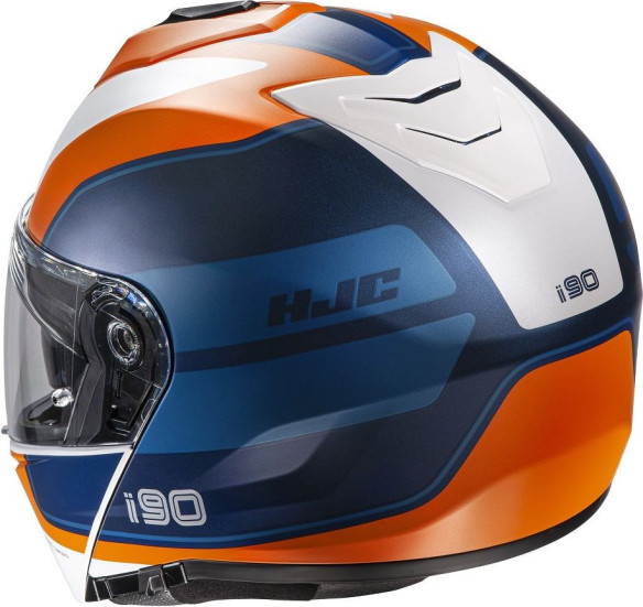 Casca Moto Flip-Up i90 Wasco Blue/Orange/White