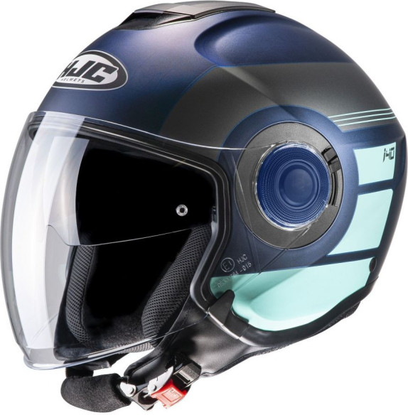 Casca Moto Open Face i40 Spina Black/Blue