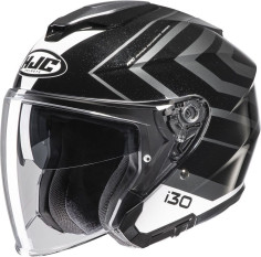 Casca Moto Open Face i30 Xetra Black/Grey