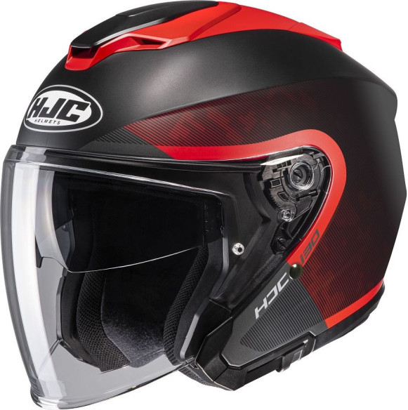 Casca Moto Open Face i30 Dextra Black/Red