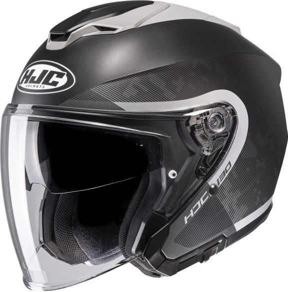 Casca Moto Open Face i30 Dextra Black/Grey