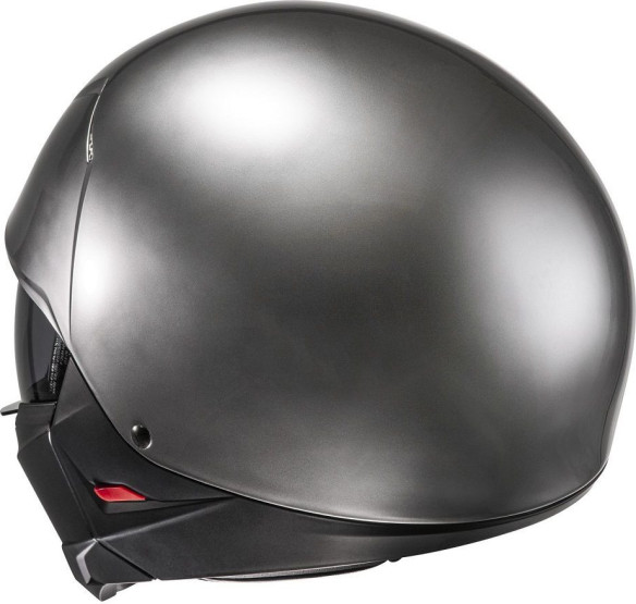 Casca Moto Open Face i20 Solid Silver