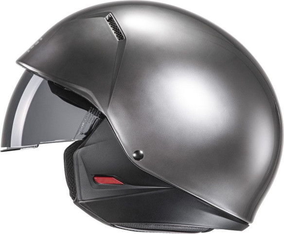 Casca Moto Open Face i20 Solid Silver
