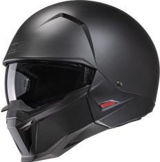 Casca Moto Open Face i20 Solid Matt Black