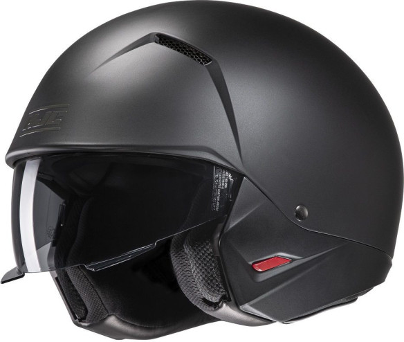 Casca Moto Open Face i20 Solid Matt Black