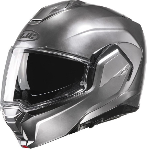 Casca Moto Flip-Up i100 Solid Silver