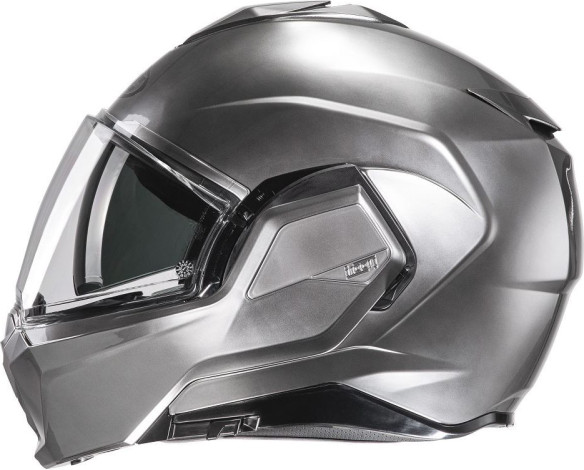 Casca Moto Flip-Up i100 Solid Silver