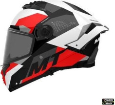 Casca Moto Full-Face Thunder 4 SV Fade A0 Red/White/Grey