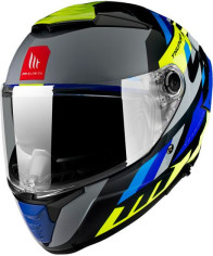 Casca Moto Full-Face Thunder 4 SV Ergo E17 Yellow/Blue