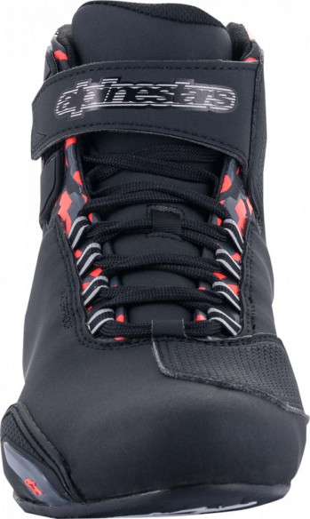 Cizme Sektor Waterproof Black/Grey/Red