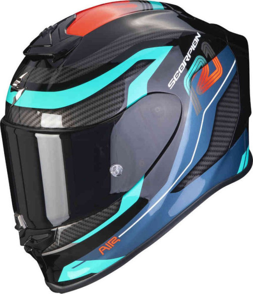 Casca Moto Full-Face Evo Air Vatis Negru/Albastru/Rosu