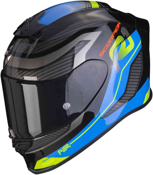 Casca Moto Full-Face Evo Air Vatis Negru/Albastru/Galben