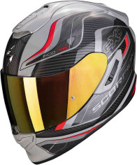 Casca Moto Full-Face 1400 Evo Air Attune Negru/Gri/Rosu