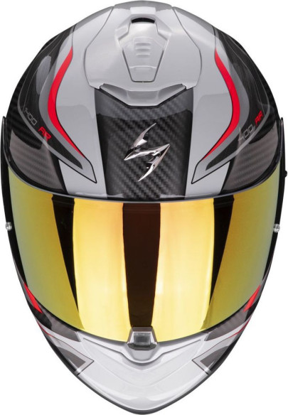 Casca Moto Full-Face 1400 Evo Air Attune Negru/Gri/Rosu