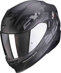 Casca Moto Full-Face 520 Evo Air Cover Negru Mat/Argintiu