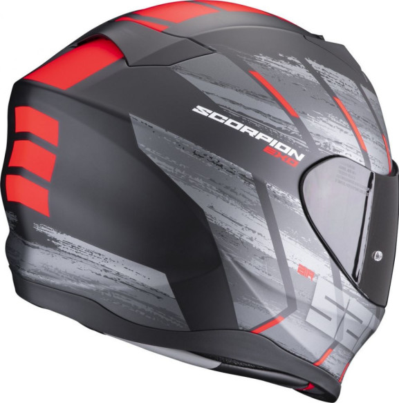 Casca Moto Full-Face 520 Evo Air Maha Negru Mat/Rosu
