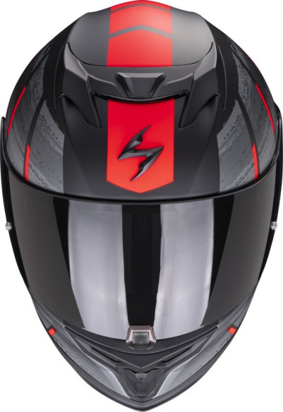 Casca Moto Full-Face 520 Evo Air Maha Negru Mat/Rosu