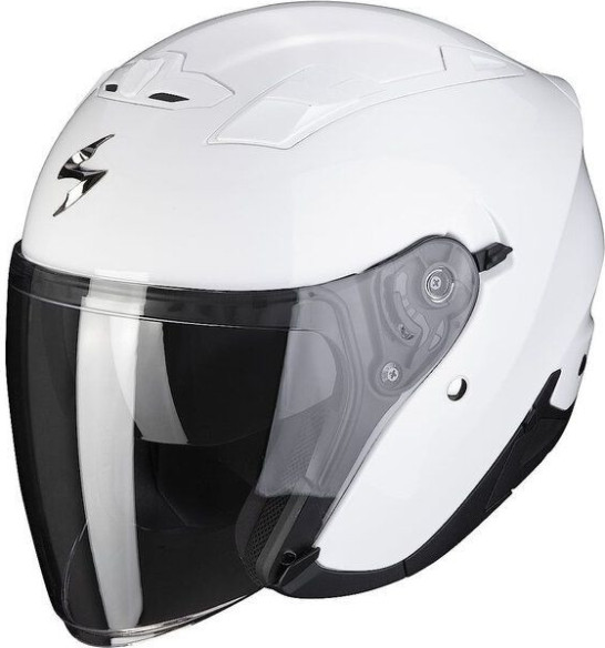 Casca Moto Open-Face/Jet 230 Solid Alb