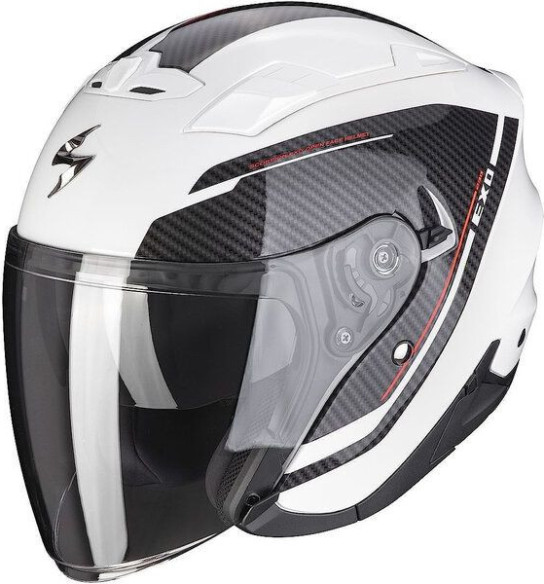 Casca Moto Open-Face/Jet 230 Fenix Alb/Negru