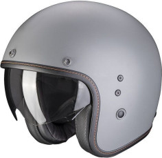 Casca Moto Open-Face Belfast Evo Uni Gri Ciment Mat