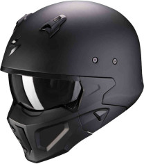 Casca Moto Flip-Up Covert-X Solid Negru Mat