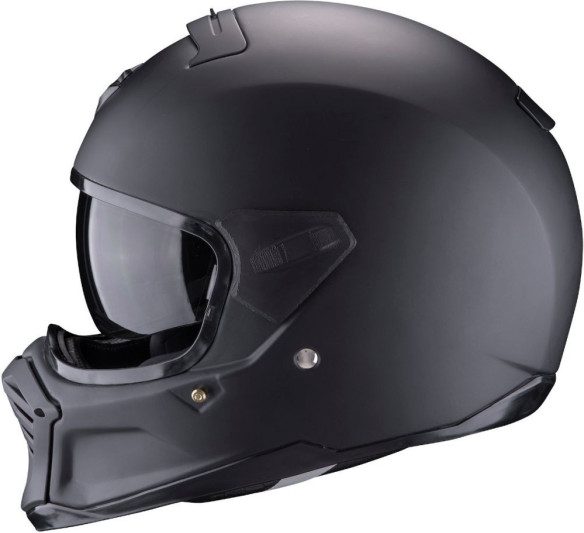 Casca Moto Full-Face Hx1 Solid Negru Mat
