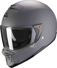 Casca Moto Full-Face Hx1 Solid Gri Ciment