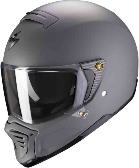 Casca Moto Full-Face Hx1 Solid Gri Ciment