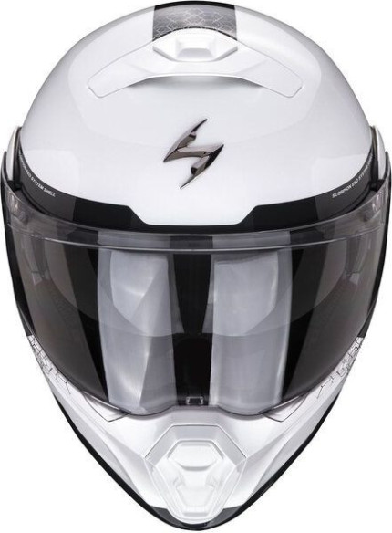 Casca Moto Flip-Up 930 Shot Alb/Negru