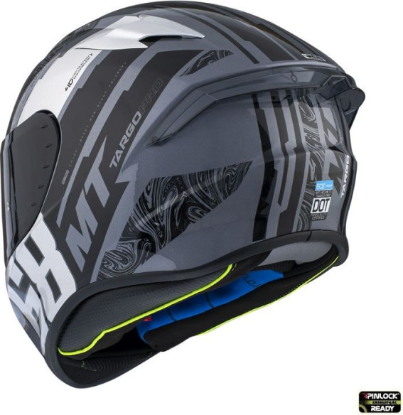 Casca Moto Full-Face Targo Pro Welcome F2 Grey