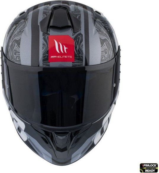 Casca Moto Full-Face Targo Pro Welcome F2 Grey