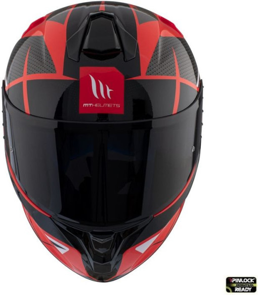 Casca Moto Full-Face Targo Pro Podium D5 Black/Red