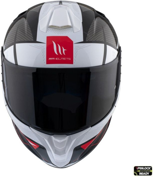Casca Moto Full-Face Targo Pro Podium B0 Black/White