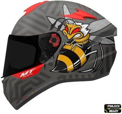 Casca Moto Full-Face Targo Bee B5 Grey