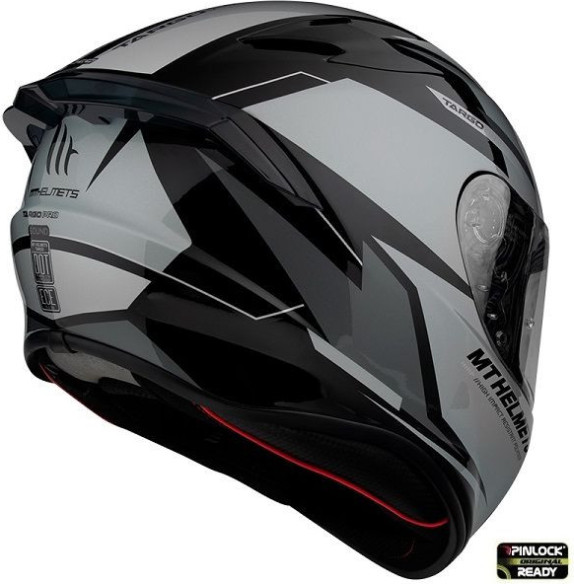 Casca Moto Full-Face Targo Pro Sound A2 Black/Grey