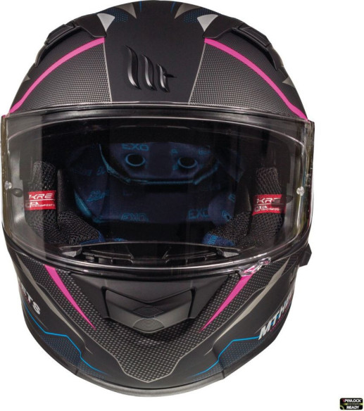 Casca Moto Full-Face KRE SV Interpid C2 Black/Pink