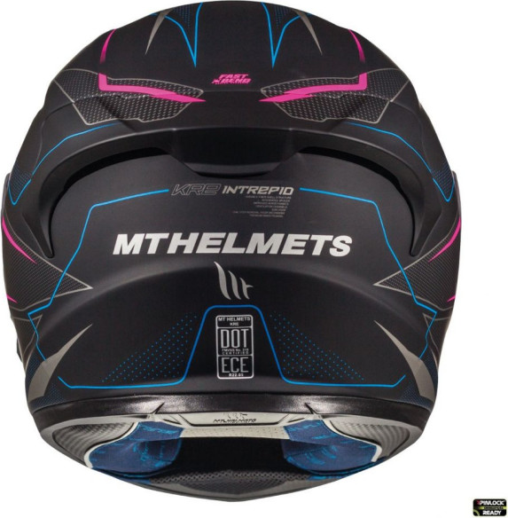 Casca Moto Full-Face KRE SV Interpid C2 Black/Pink