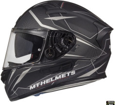 Casca Moto Full-Face KRE SV Interpid C3 Black/Grey