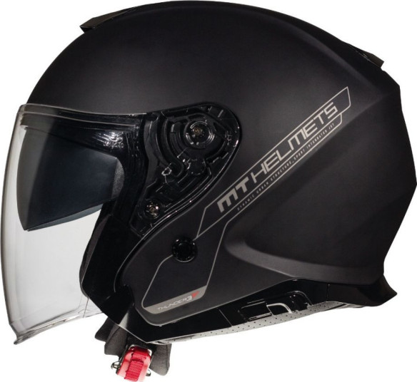 Casca Moto Jet Thunder III SV Jet A1 Black Matt