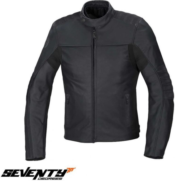 Geaca Moto Piele SD-JL3 Black