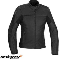 Geaca Moto Piele Dama SD-JL3 Black