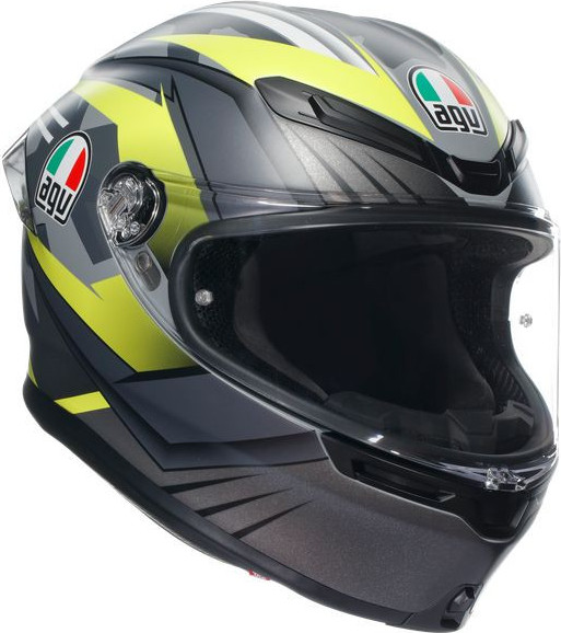 Casca Moto Full-Face K6 S E2206 Mplk Excite Matt Camo/Yellow Fluo