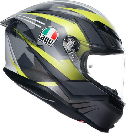Casca Moto Full-Face K6 S E2206 Mplk Excite Matt Camo/Yellow Fluo