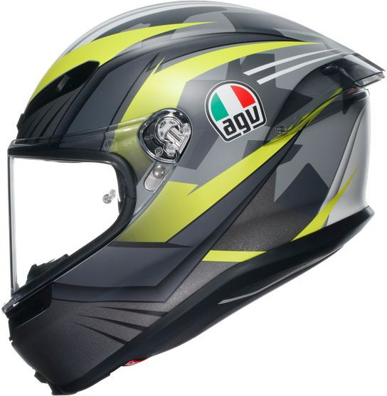 Casca Moto Full-Face K6 S E2206 Mplk Excite Matt Camo/Yellow Fluo