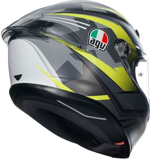 Casca Moto Full-Face K6 S E2206 Mplk Excite Matt Camo/Yellow Fluo