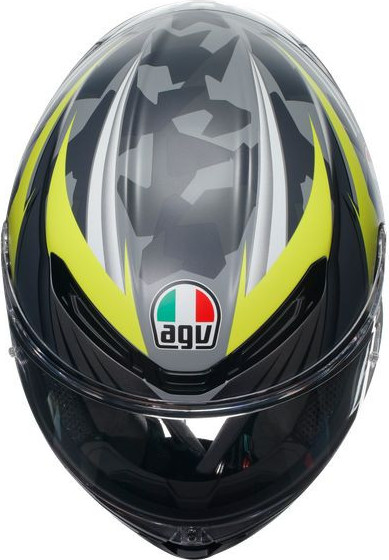Casca Moto Full-Face K6 S E2206 Mplk Excite Matt Camo/Yellow Fluo