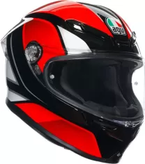 Casca Moto Full-Face K6 S E2206 Mplk Hyphen Black/Red/White